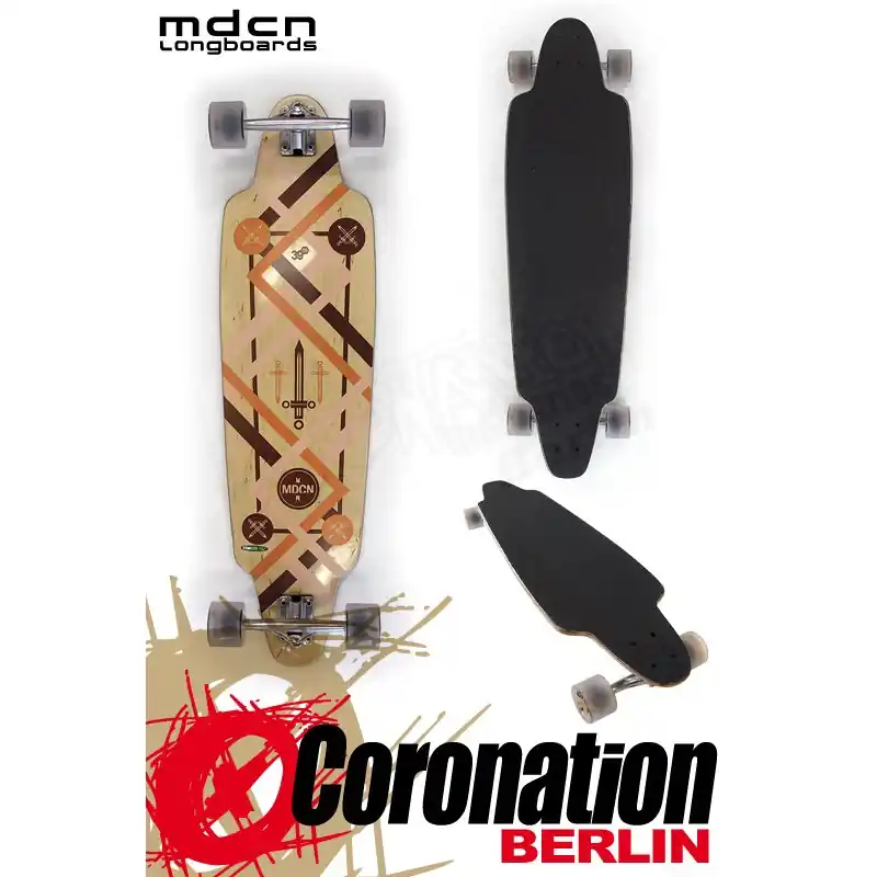 MDCN Longboard Cruiser Makani 96cm Komplettboard Neue Kollektion