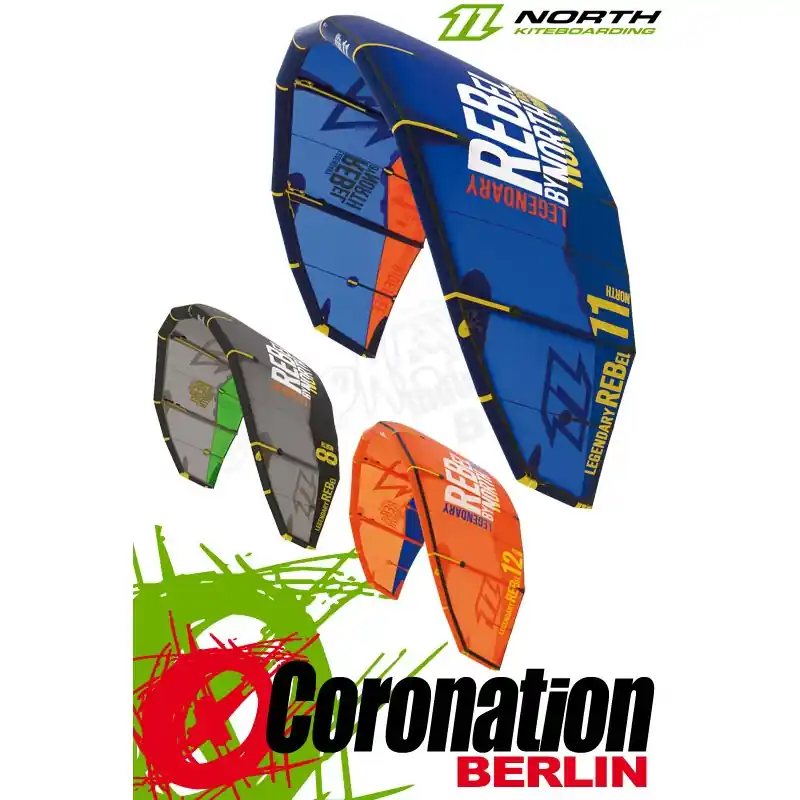Schneller Versand North Rebel 2013 Kite 9m²