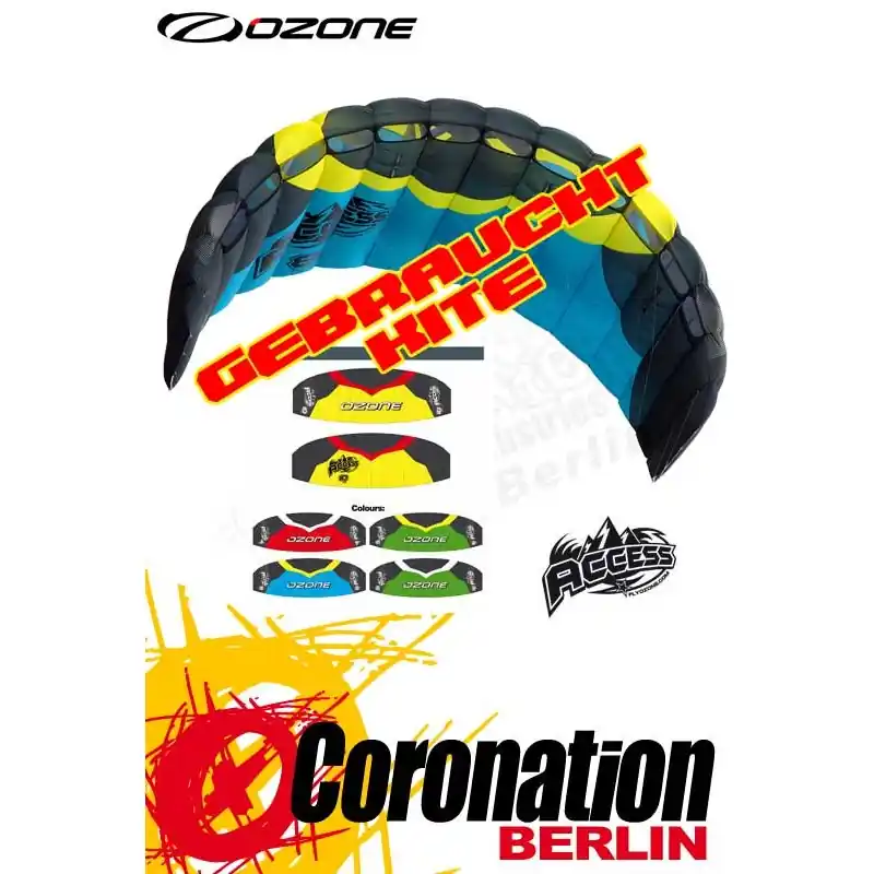 Ozone Access 2012 gebraucht Kite 4m² Highlight