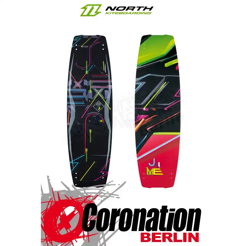 North Jaime 2013 Kiteboard 139 cm Finale Aktion