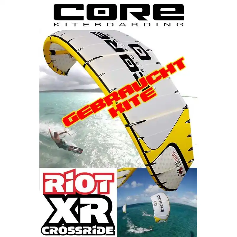 Core Riot XR Kite 8m² gebraucht Bestseller
