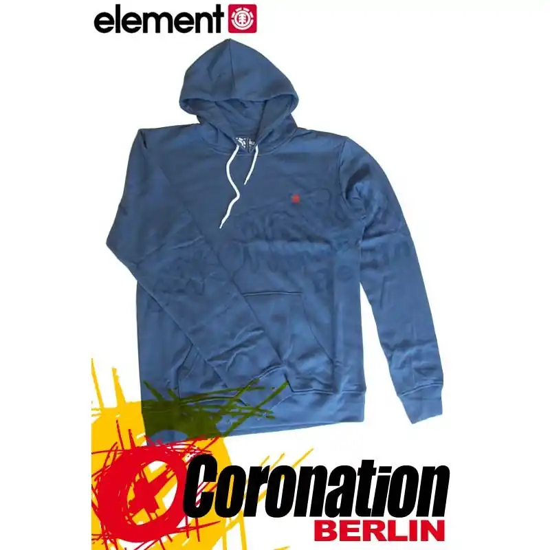 Element HARLEM Hoodie Blue Shadow Markenprodukt