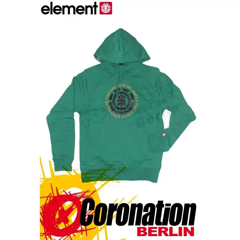 Element Elemental Hoodie Green Flash Preis Gesenkt