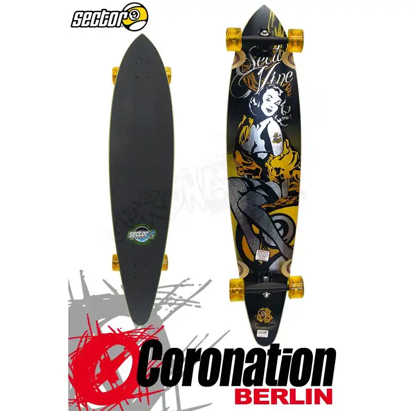 Sector 9 OG Goddess Longboard Pintail Cruiser Saisonangebot