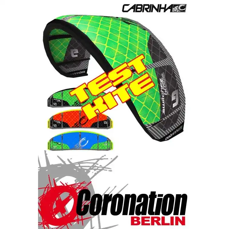Cabrinha Switchblade 2013 TEST 10m² Neu