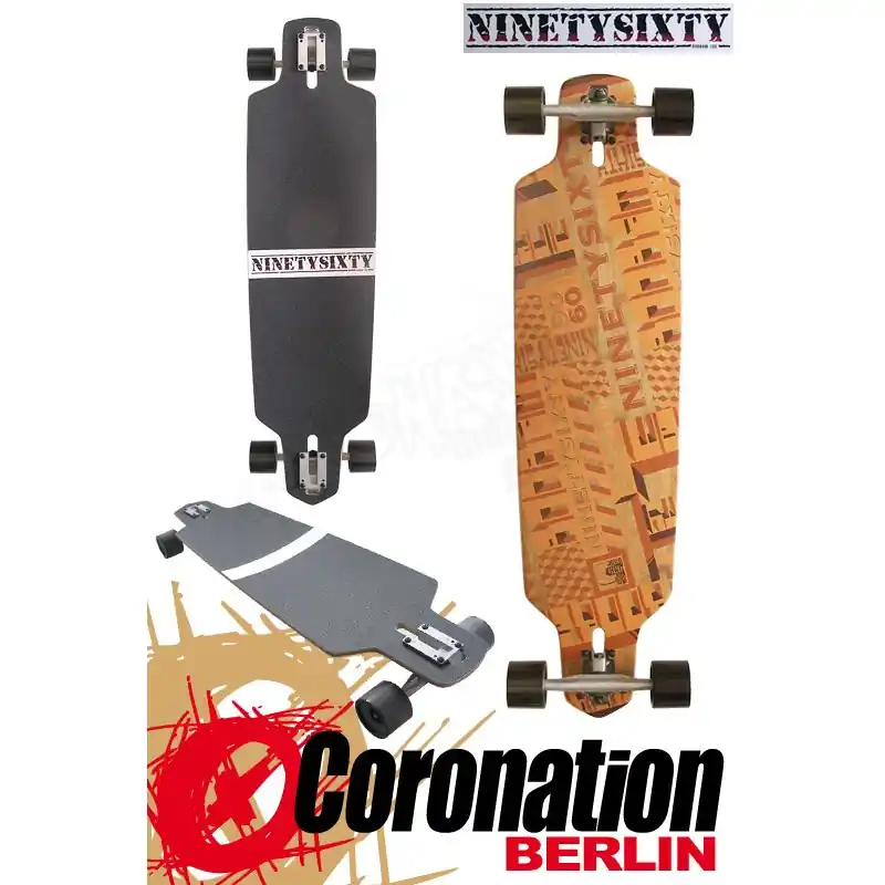 Ninetysixty BooBam Allround Longboard 100cm Komplett Markenprodukt