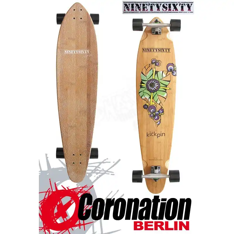 Ninetysixty Kickpin 2014 Cruiser Longboard 109cm Komplett Günstig