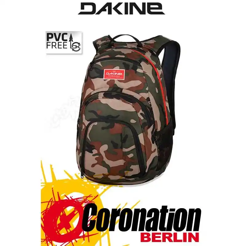 Dakine Campus SM Freizeit Sport & Street-Rucksack Camo 25L Geprüft