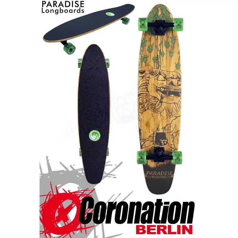 Paradise Longboard Ruin Lion Kicktail Cruiser 101,5cm Preiswert