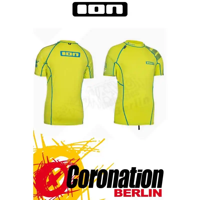 ION Rashguard Men SS yellow Super-Preis