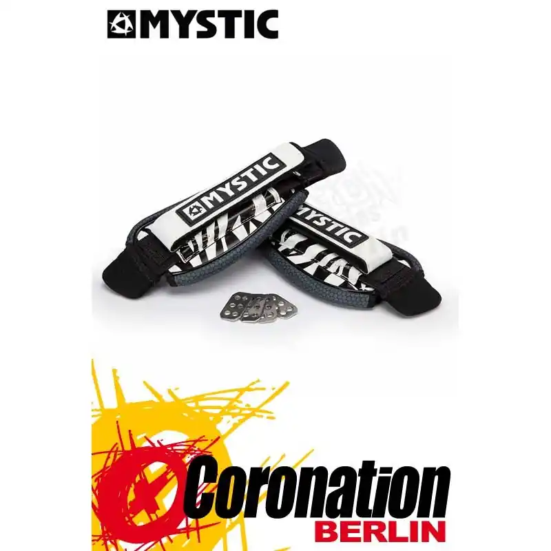 Bestpreis Mystic Kite Footstrap Adjustable Set Black/White