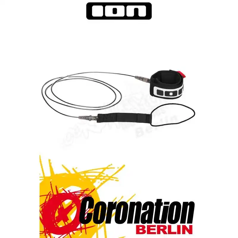 ION Surfboard Leash comp Black Heißes Angebot