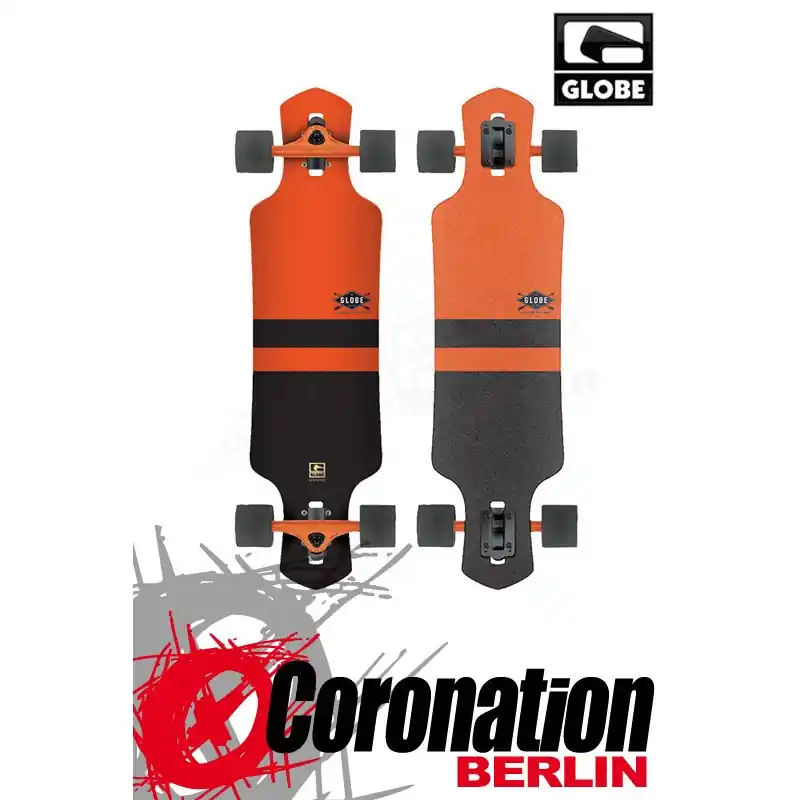 Globe Geminon Longboard Fluoro Orange Neuheit