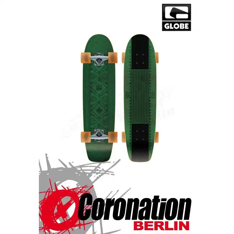 Globe Plank Short Longboard Green Mega-Angebot
