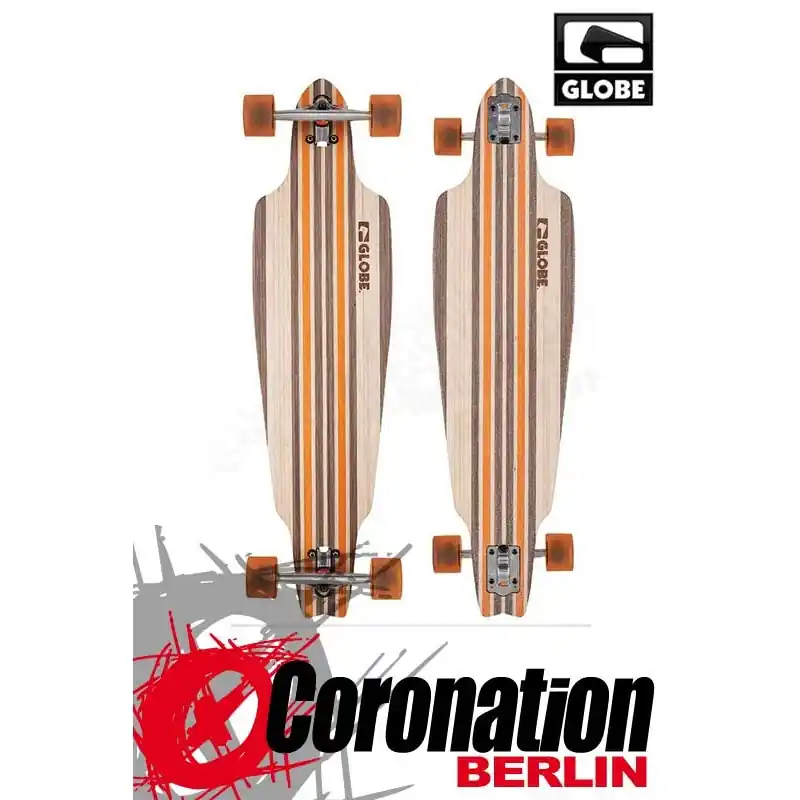Echt Globe Prowler V-Ply Natural Orange Longboard