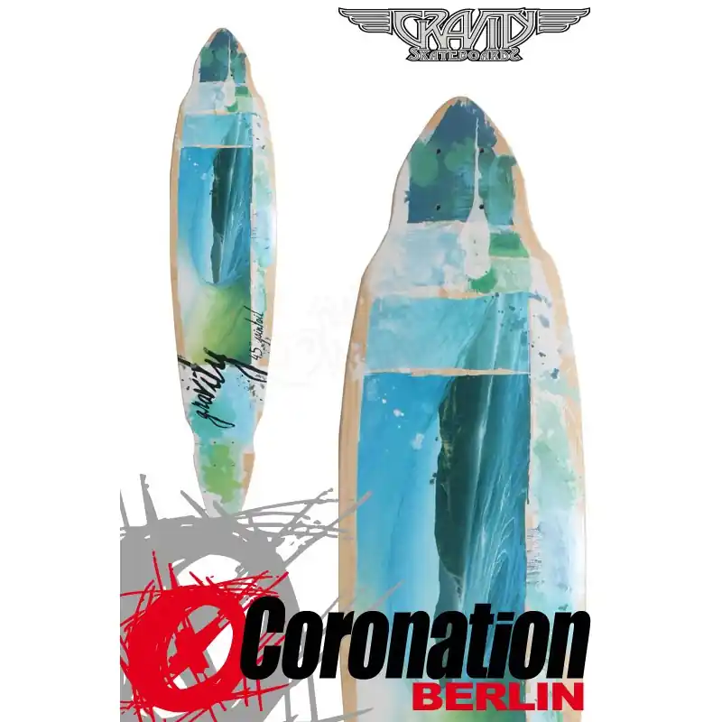 Gravity Pintail 45 Longboard Deck Preiswert