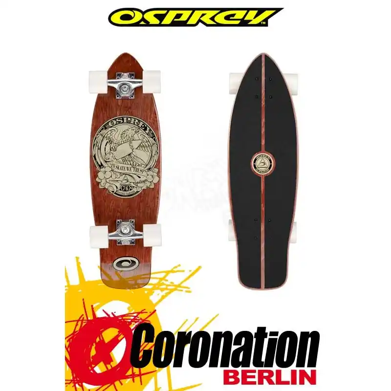 Osprey In Skate We Trust Single Kick Mini Cruiser Highlight