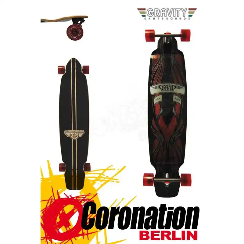 Must-Have Gravity Big Kick 45 Komplett Longboard