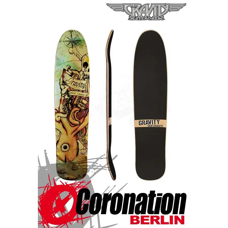 Gravity Brad Edwards 40 Longboard Deck Knallerangebot