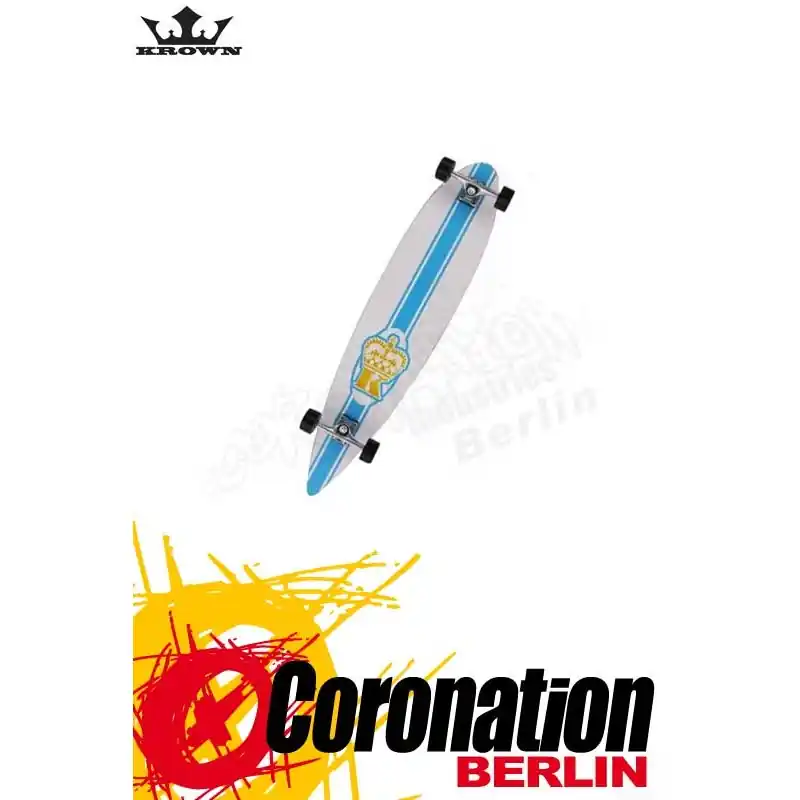 Krown - Racer Pintail Longboard Komplettboard Neue Ware
