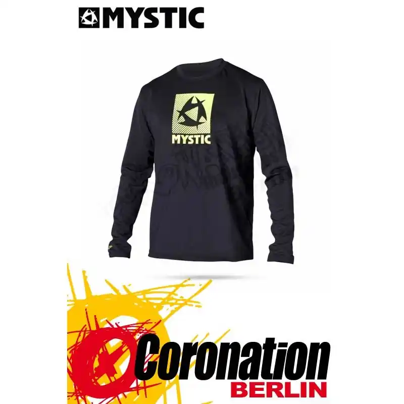 Mystic Star Quick Dry L/S Watershirt Black Neue Ware