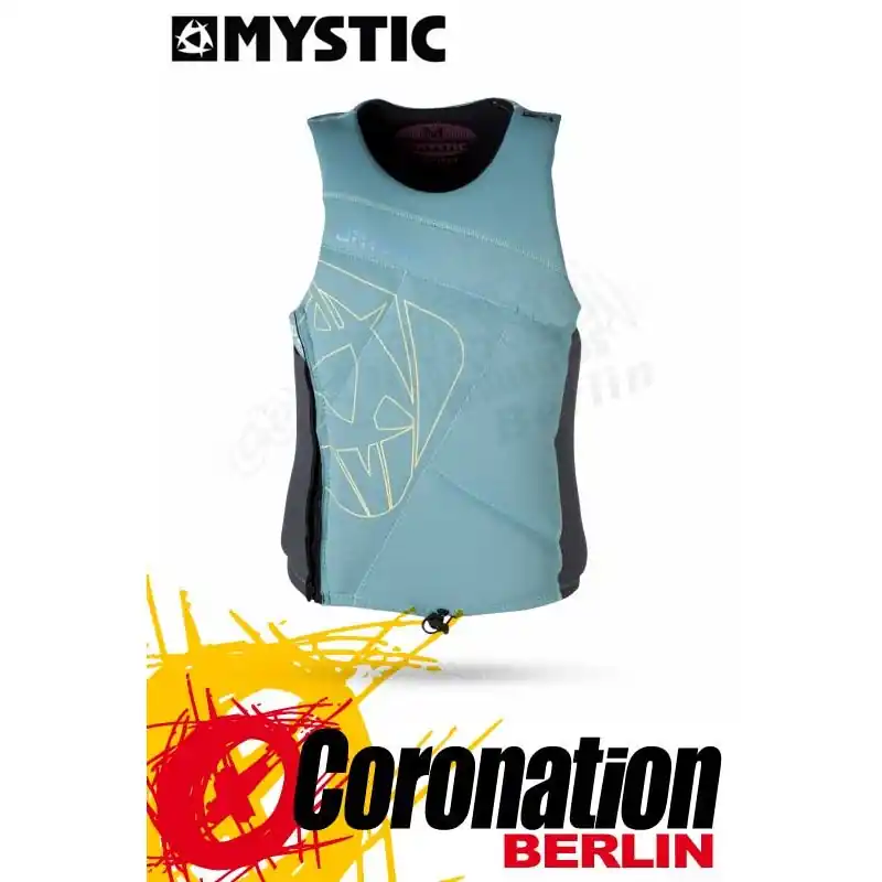 Mystic Star Frauen Wakeboard Vest Zip Woman Mint Preisknaller
