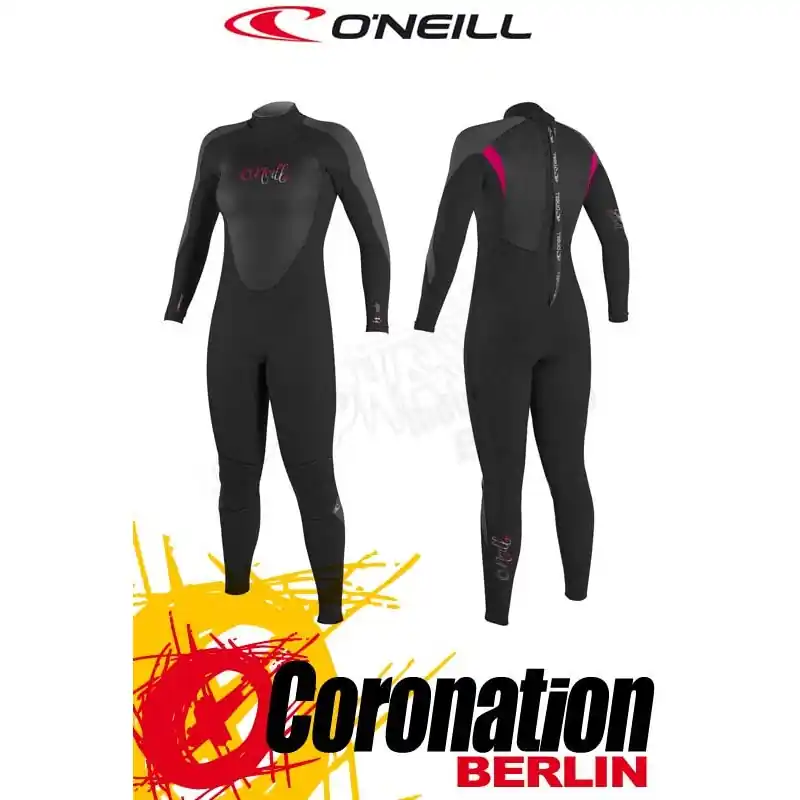 Direkt Vom Hersteller O‘Neill EPIC 5/4 Frauen Neoprenanzug Black/Graph/Watermelon