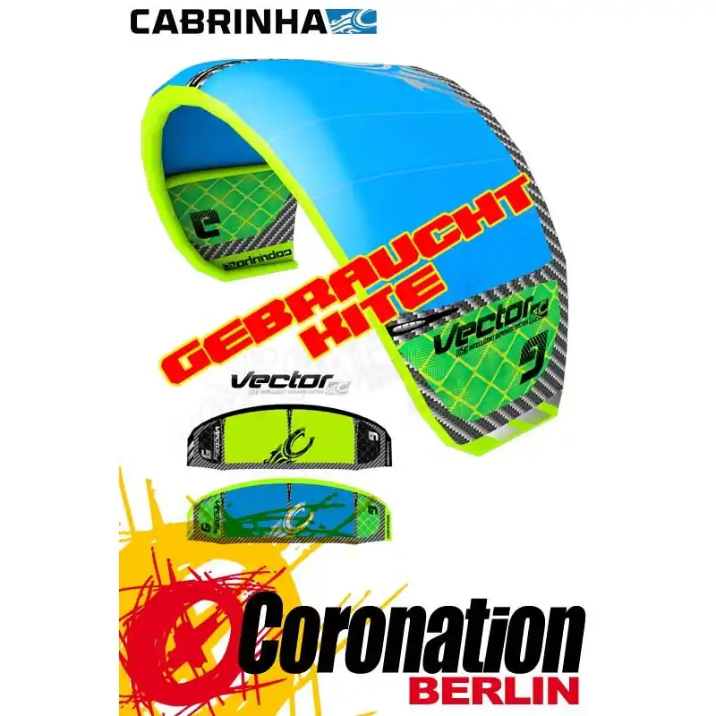 Cabrinha Vector 2013 gebraucht Kite 11qm Billig