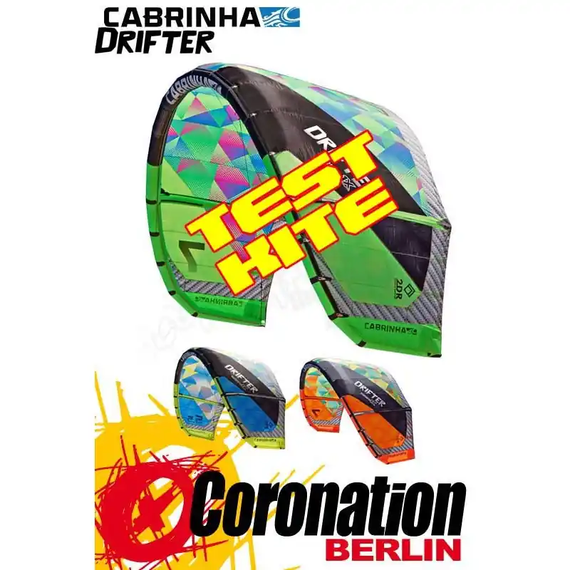 Cabrinha Drifter 2014 TEST Kite 9m² Neue Kollektion