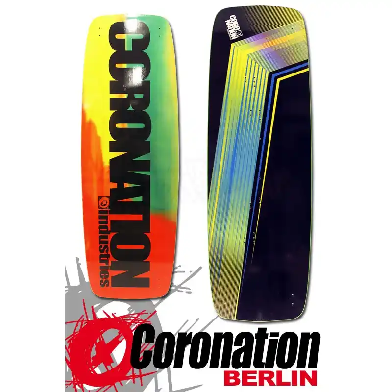 Coronation Kiteboard LW Rasta 144 Leichtwind Einsteiger Angebot