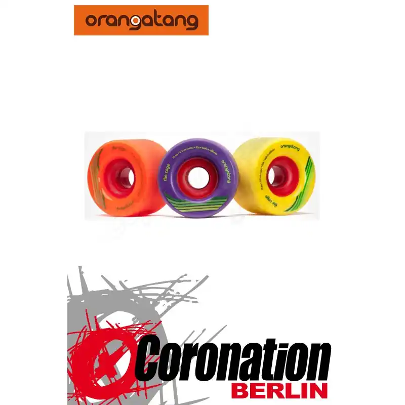 Nur Für Kurze Zeit Orangatang THE CAGE Wheels 73mm Rollen
