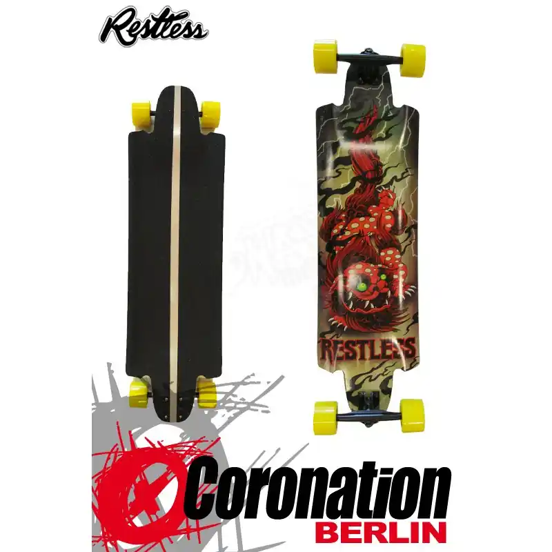 Angebot Restless Furabu 37" Downhill Freeride Longboard