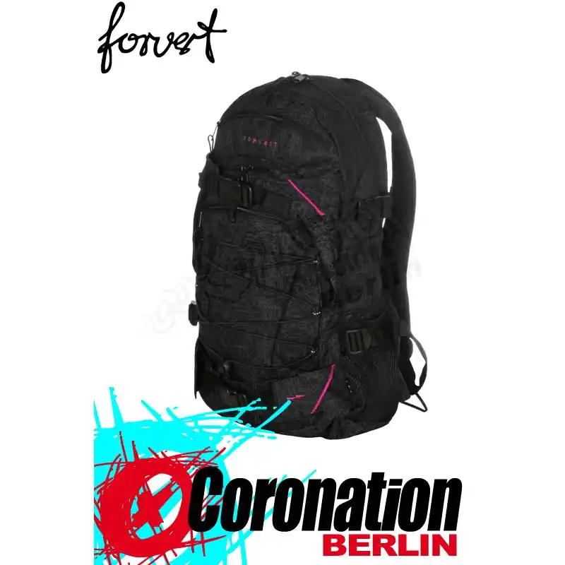Forvert Rucksack New Louis black allover Knallerangebot