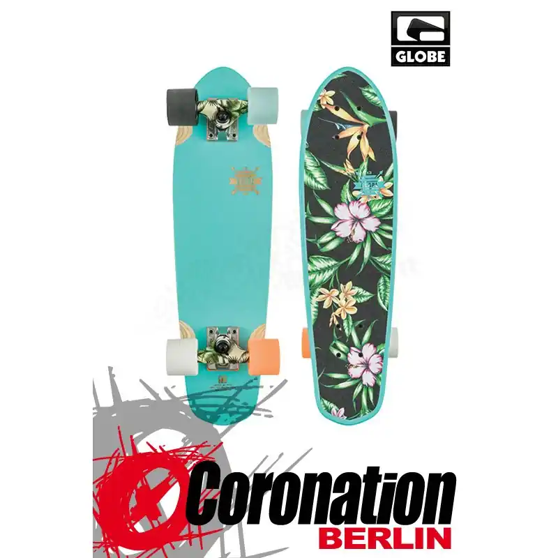 Abverkauf Globe Blazer Mini Longboard Cruiser Island Blue