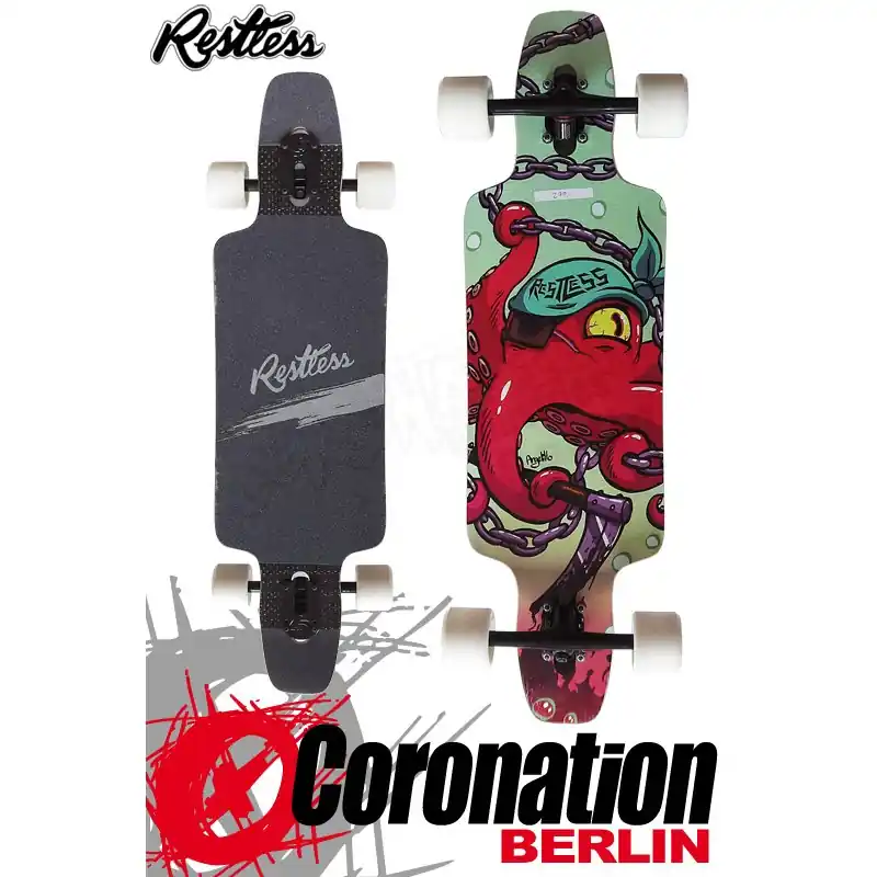 Meistverkauft Restless Splinter Fiberlam 35 Longboard Komplettboard