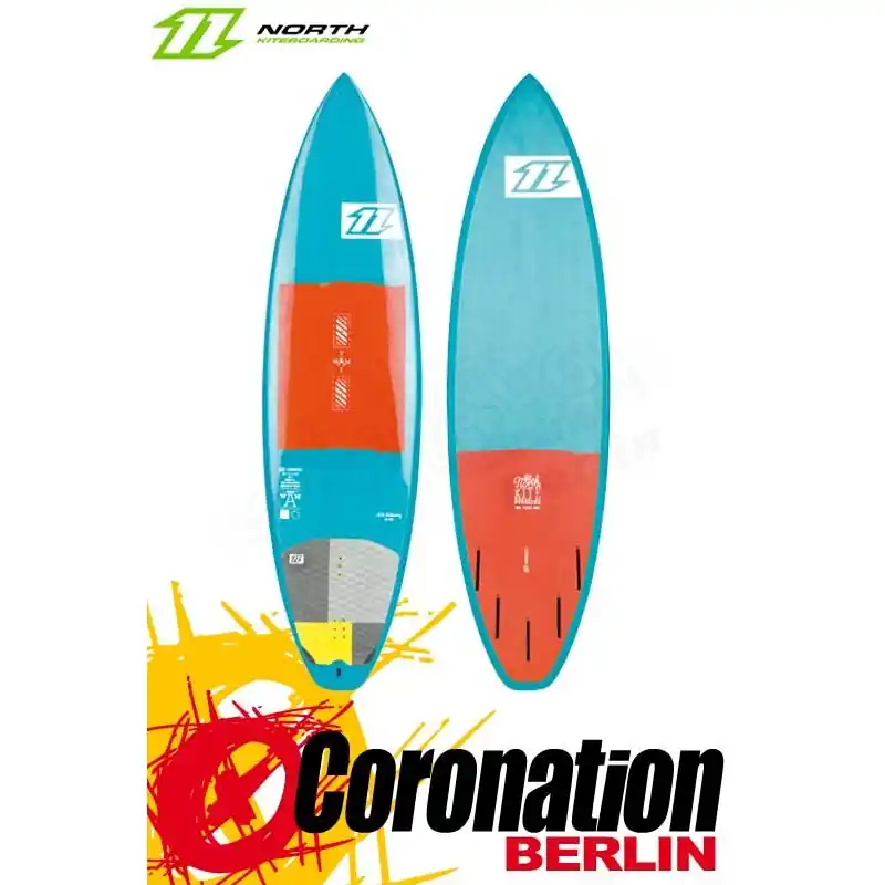 Knallerangebot North WAM 2014 Wave-Kiteboard - 5 10"