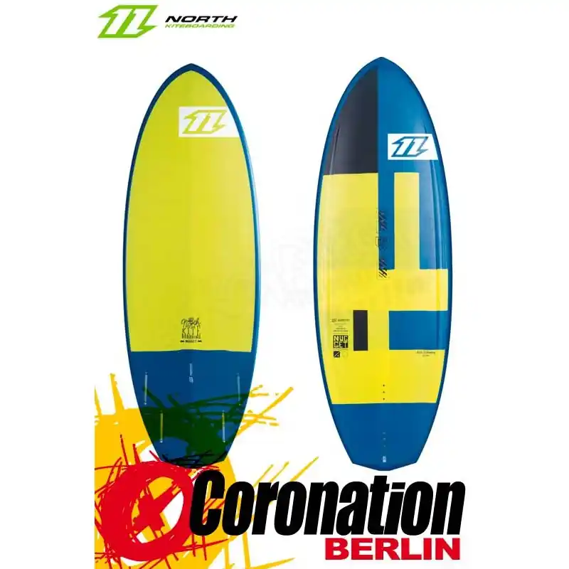 North Nugget TT 2014 Wave-Kiteboard Heißes Angebot