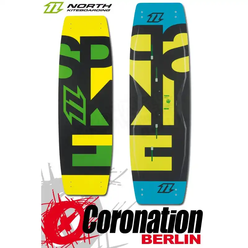 North Spike 2015 Kiteboard Freeride Leichtwind Expressversand