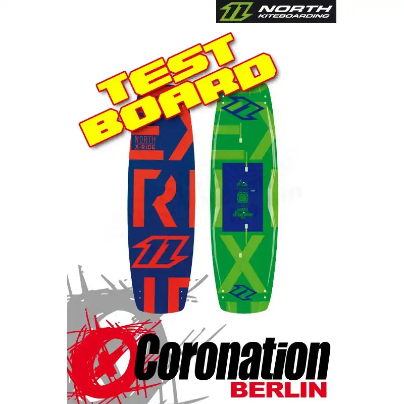 Echt North X-Ride 2014 TEST Kiteboard 138cm