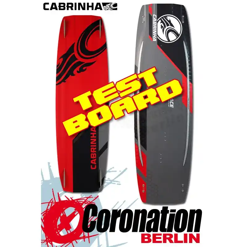 Cabrinha ACE 2015 TEST Kiteboard 137cm Komplett Geprüft