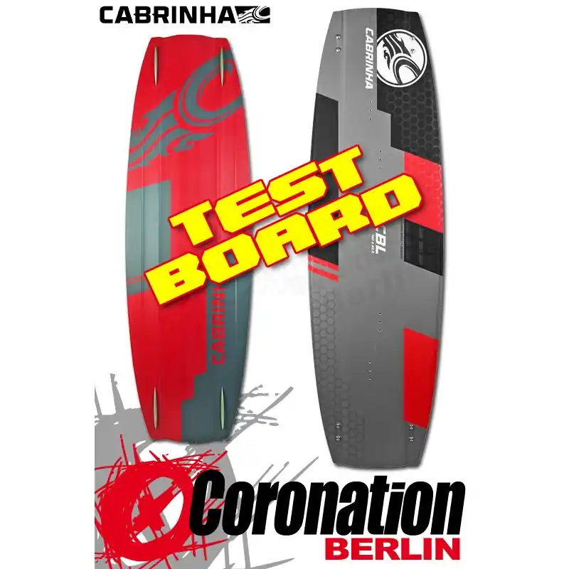 Cabrinha CBL 2015 TEST Kiteboard 140cm Komplett mit H2 Angebot