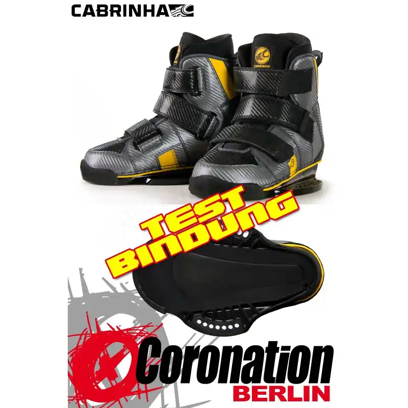 Cabrinha H3 TEST Boots Bindung 2015 - 42/44 Neu Im Sortiment