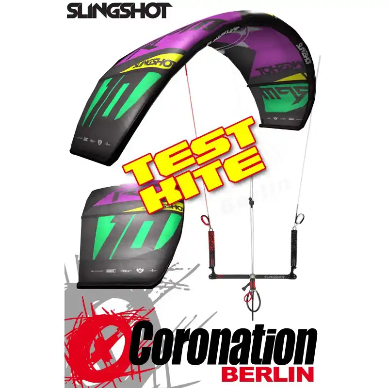 Slingshot RPM 2014 TEST Kite 12m² mit Bar Super-Preis