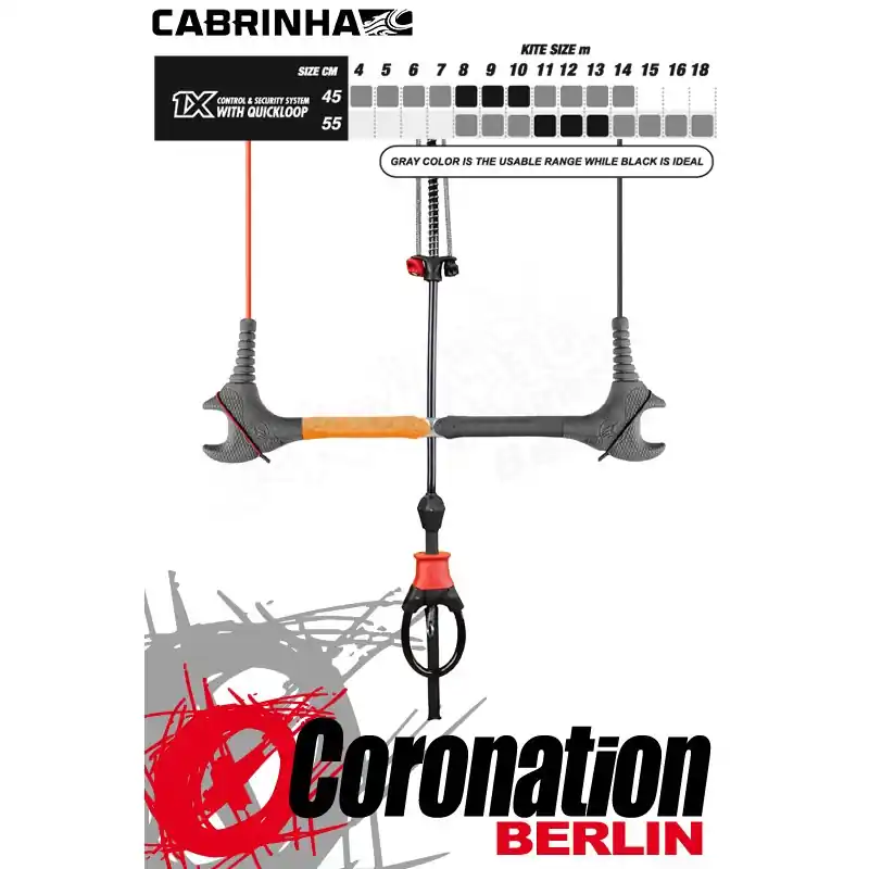 Cabrinha 1X Fix Bar Control System 2015 Knallerangebot