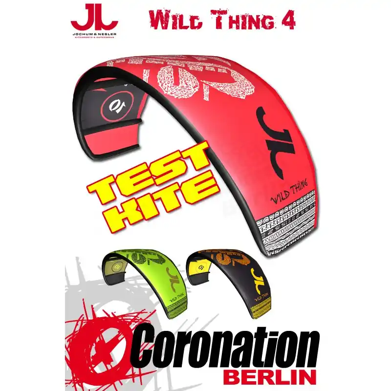 Top-Seller JN Kite Wild Thing 4 TEST Kite - 10m²