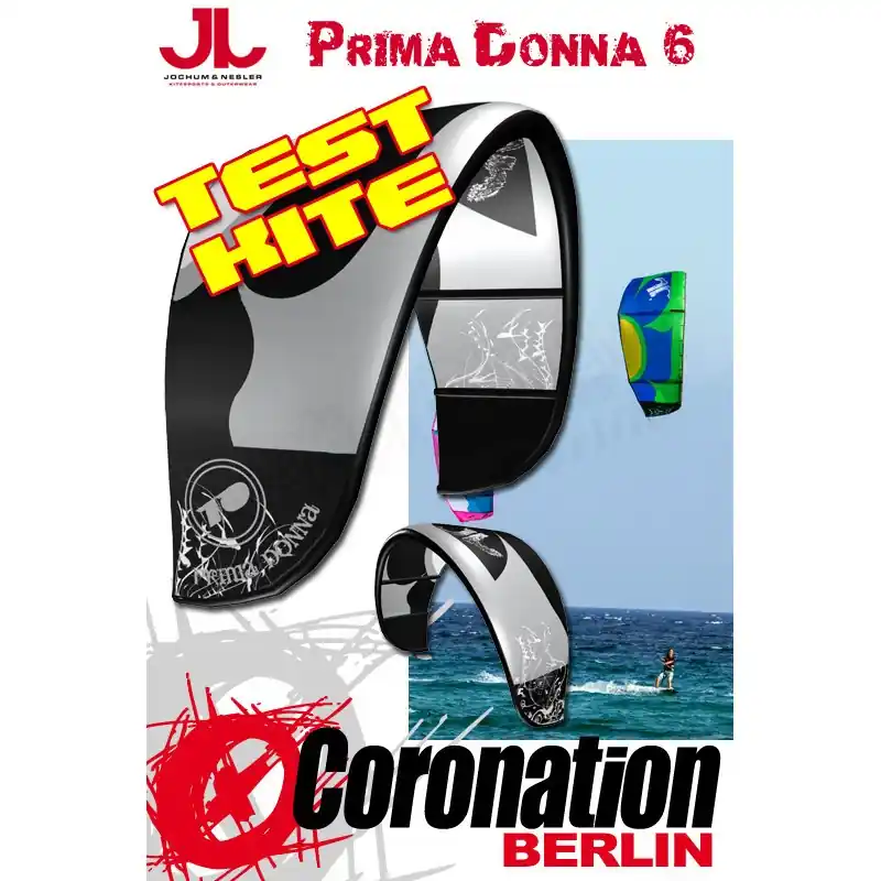JN Prima Donna 6 TEST Kite 12m² Aktuell