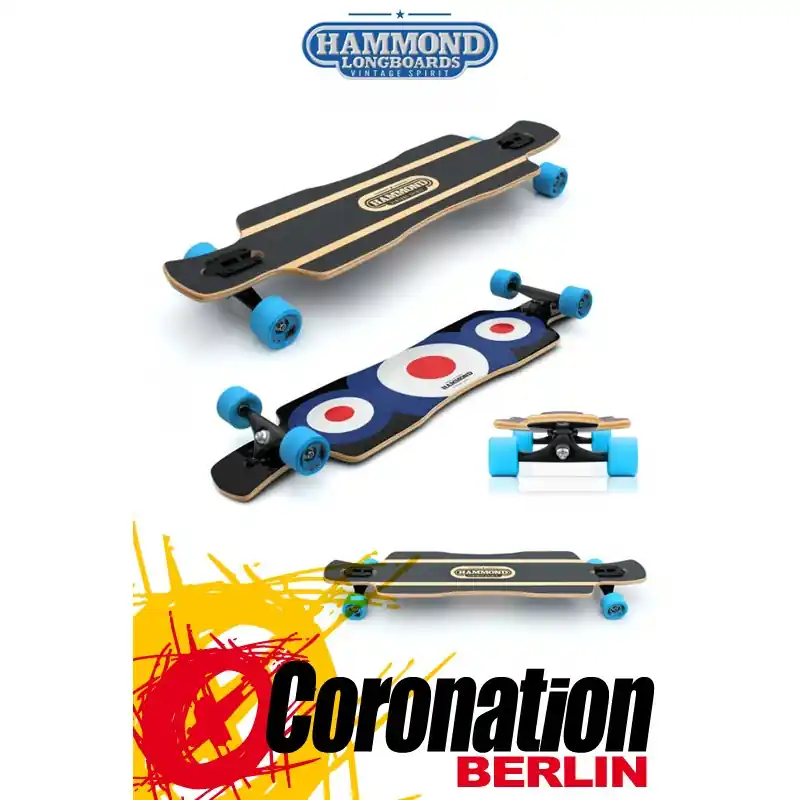 Hammond Longboard Free Ride Star Drop Through complete Online Kaufen