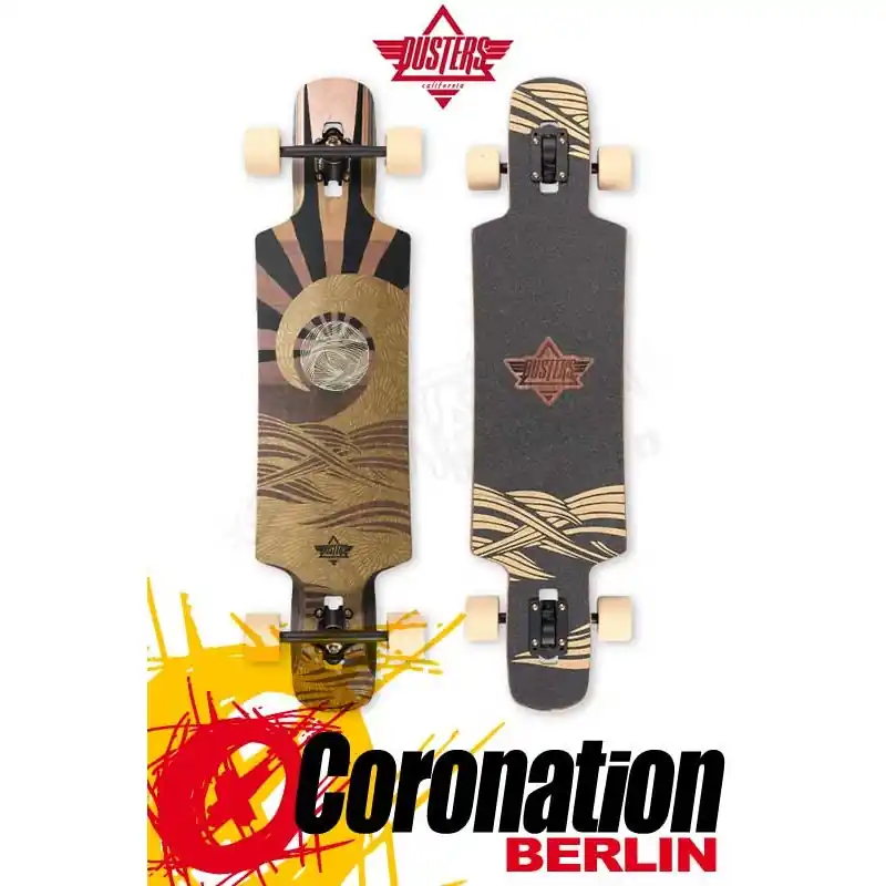 Dusters Longboard Terra Brown komplett Neu