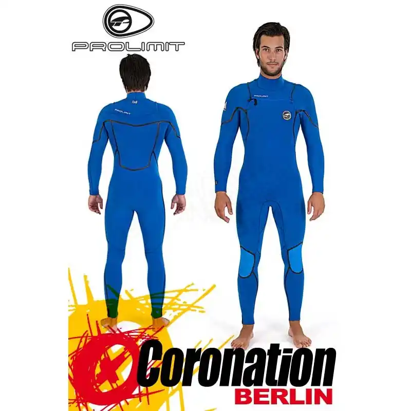 Sale Prolimit Mercury 6/5 Frontzip FTM Blue Wetsuit Neoprenanzug
