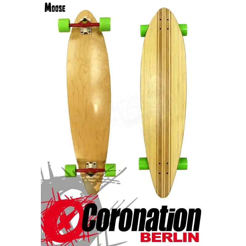 Meistverkauft Moose Blank Pintail Longboard Natural